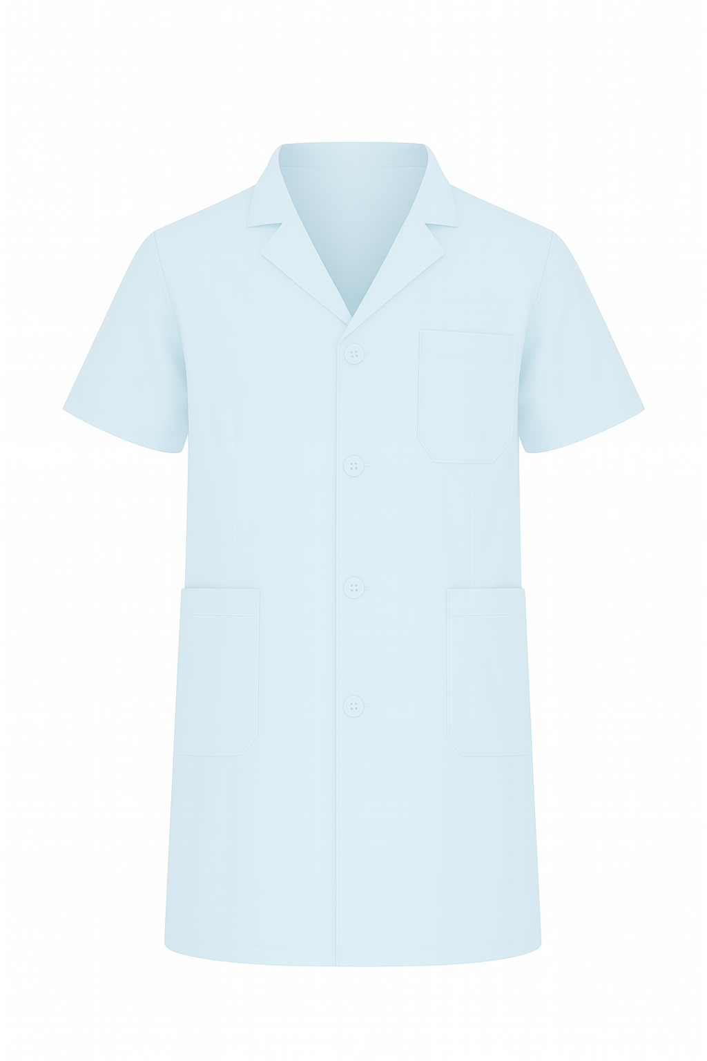 Lands End-Men's Short Sleeve Easy Care Twill Shirt